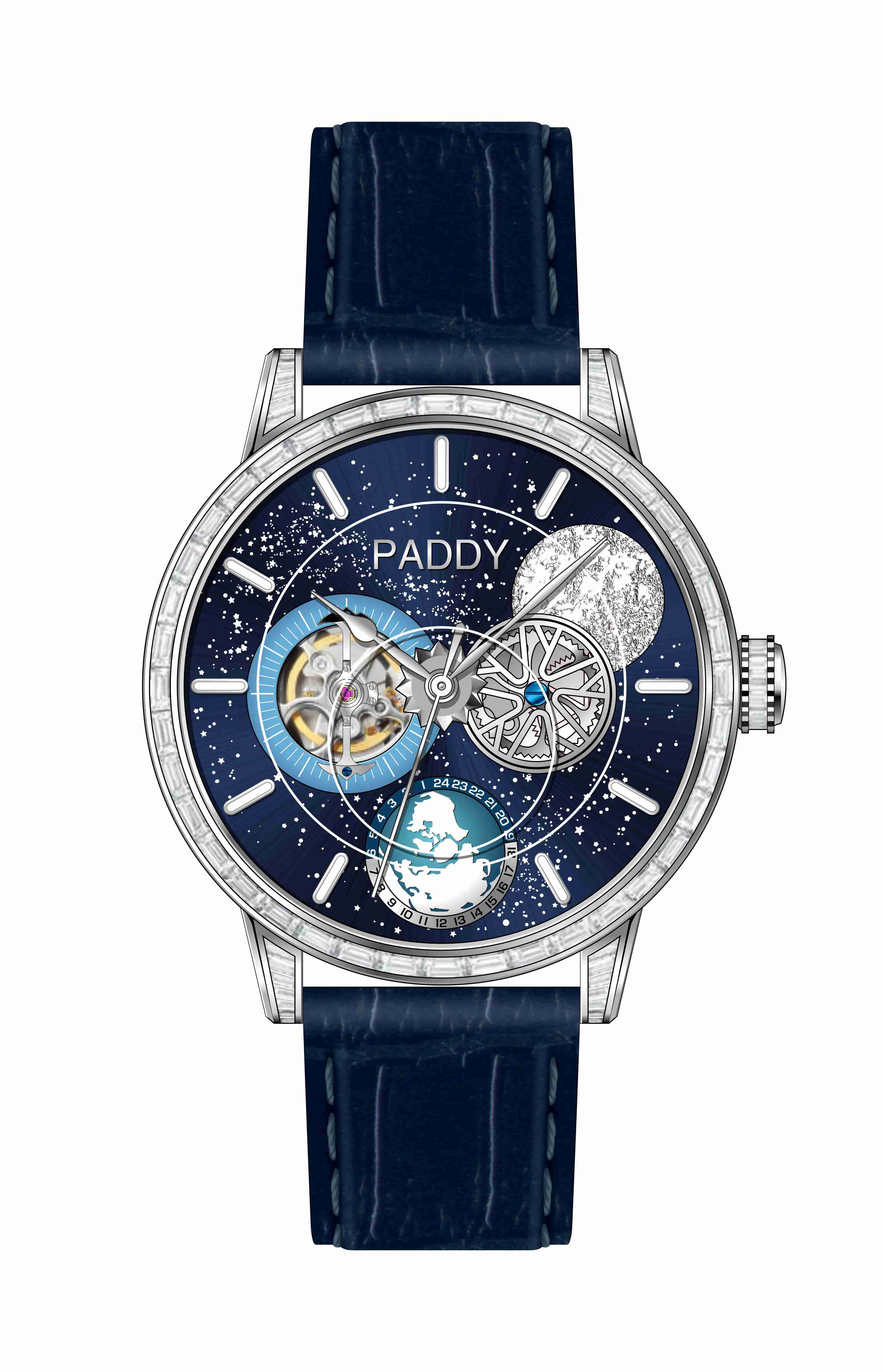 paddy帕迪星空航宇天体系列手表震撼上市问鼎中国一流新一代轻奢品牌